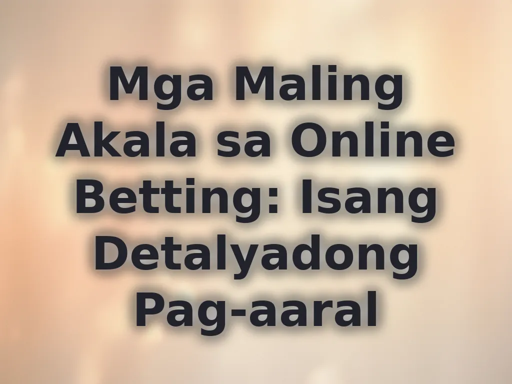 Betting Myths
